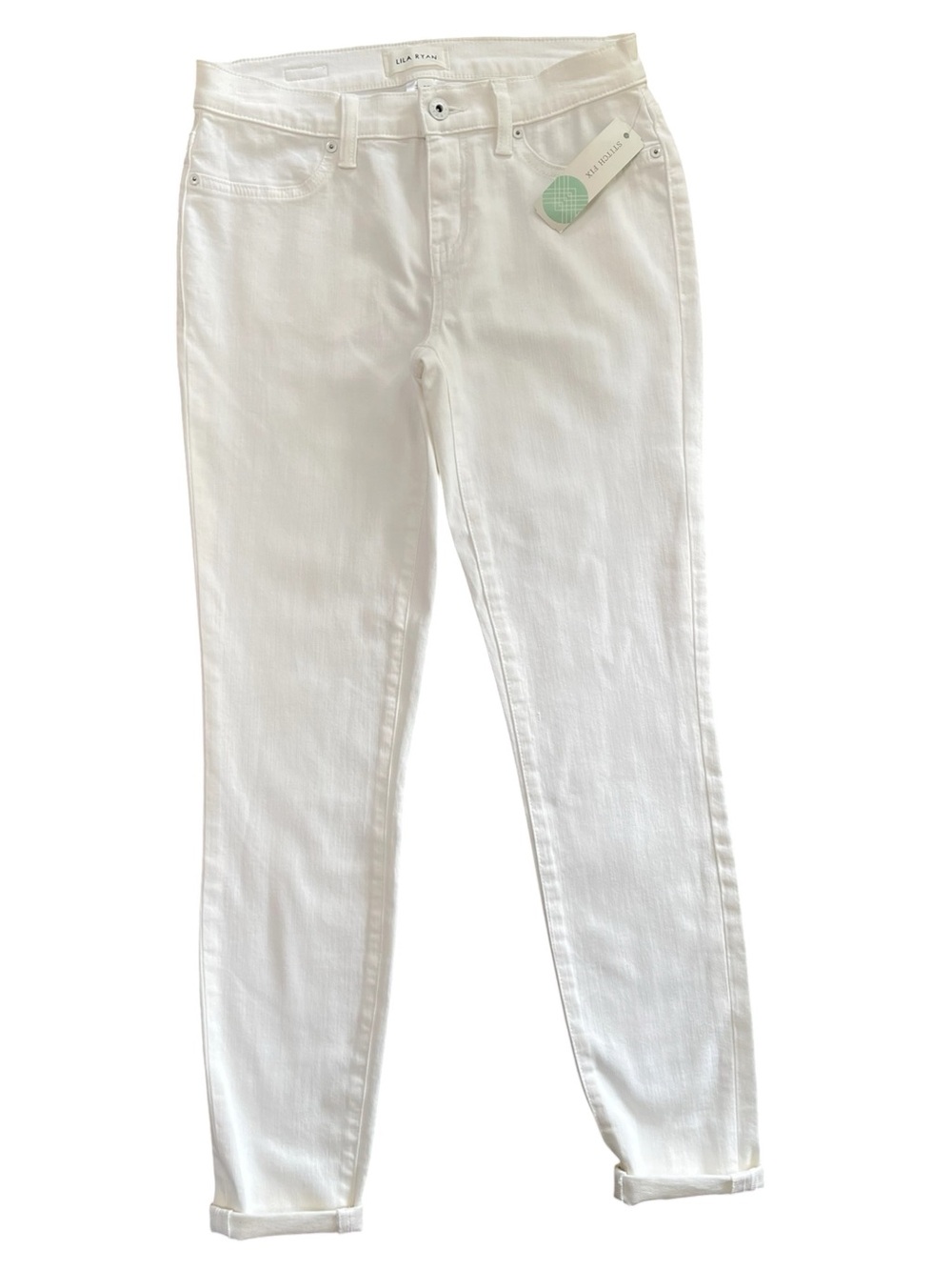 Lila Ryan White Liza Skinny Jeans Sz 27 | 4 Stretch Stitch Fix NWT